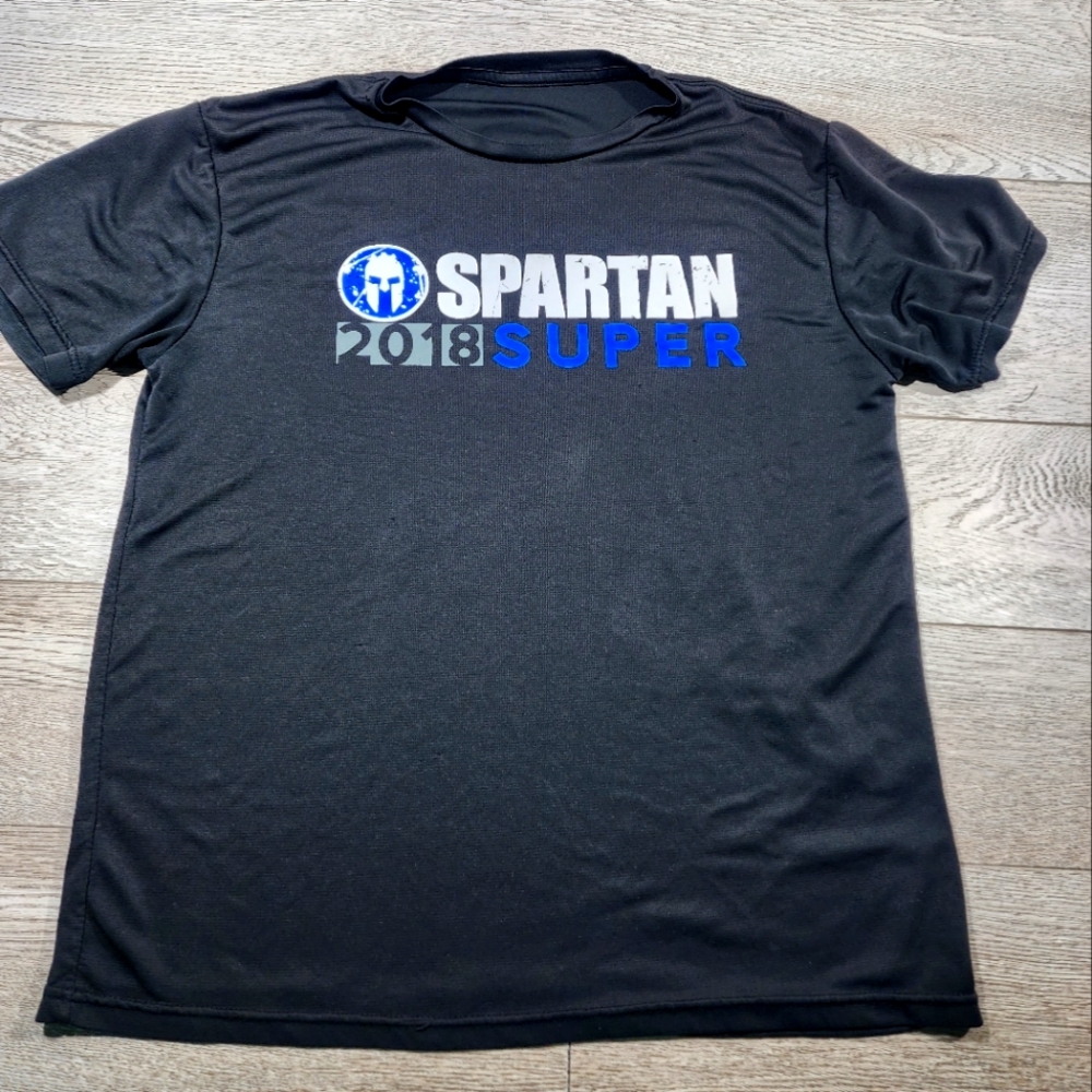 Spartan Trifecta Qualifier Men's sports tee